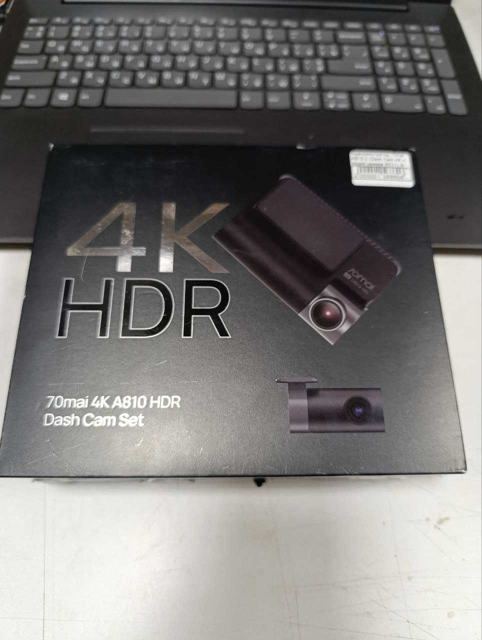 Відеореєстратор 70mai HDR Dash Cam Set 4K A810 + Midrive RC12
