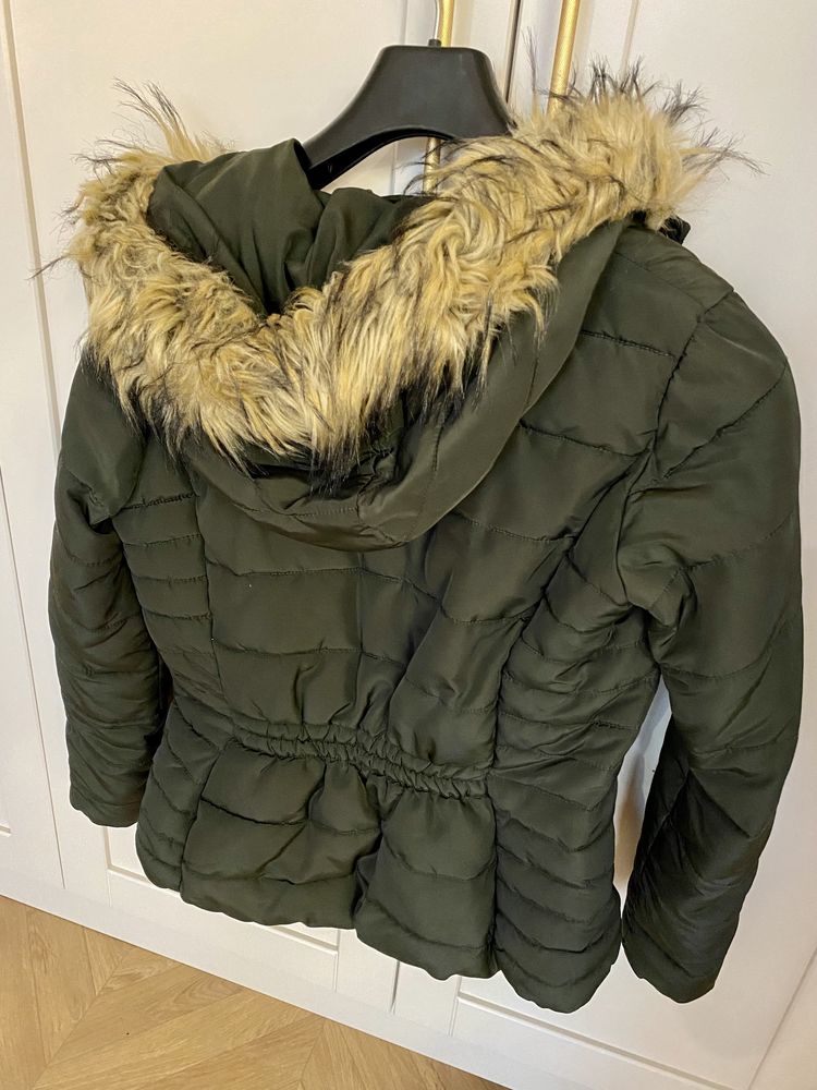 Kurtka zimowa khaki S z H&M jak nowa