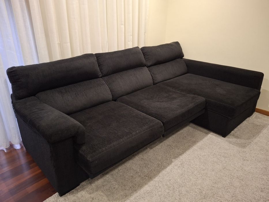 Vendo sofá chaise longue
