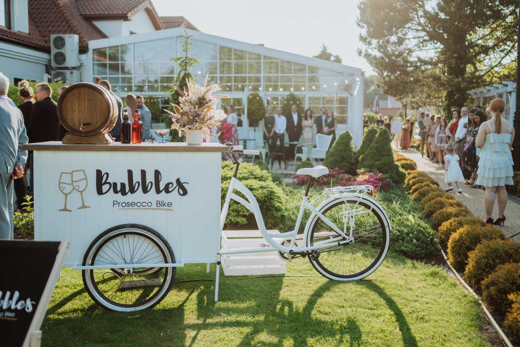 Bubbles Prosecco Bike mobilny drink bar/ Wesele/event firmowy /Imprezy