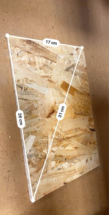 Plyty osb kawalki grubosc 8 mm