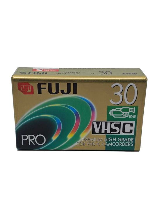 Kaseta Fuji VHS-C TC-30 Pro | Nowa!