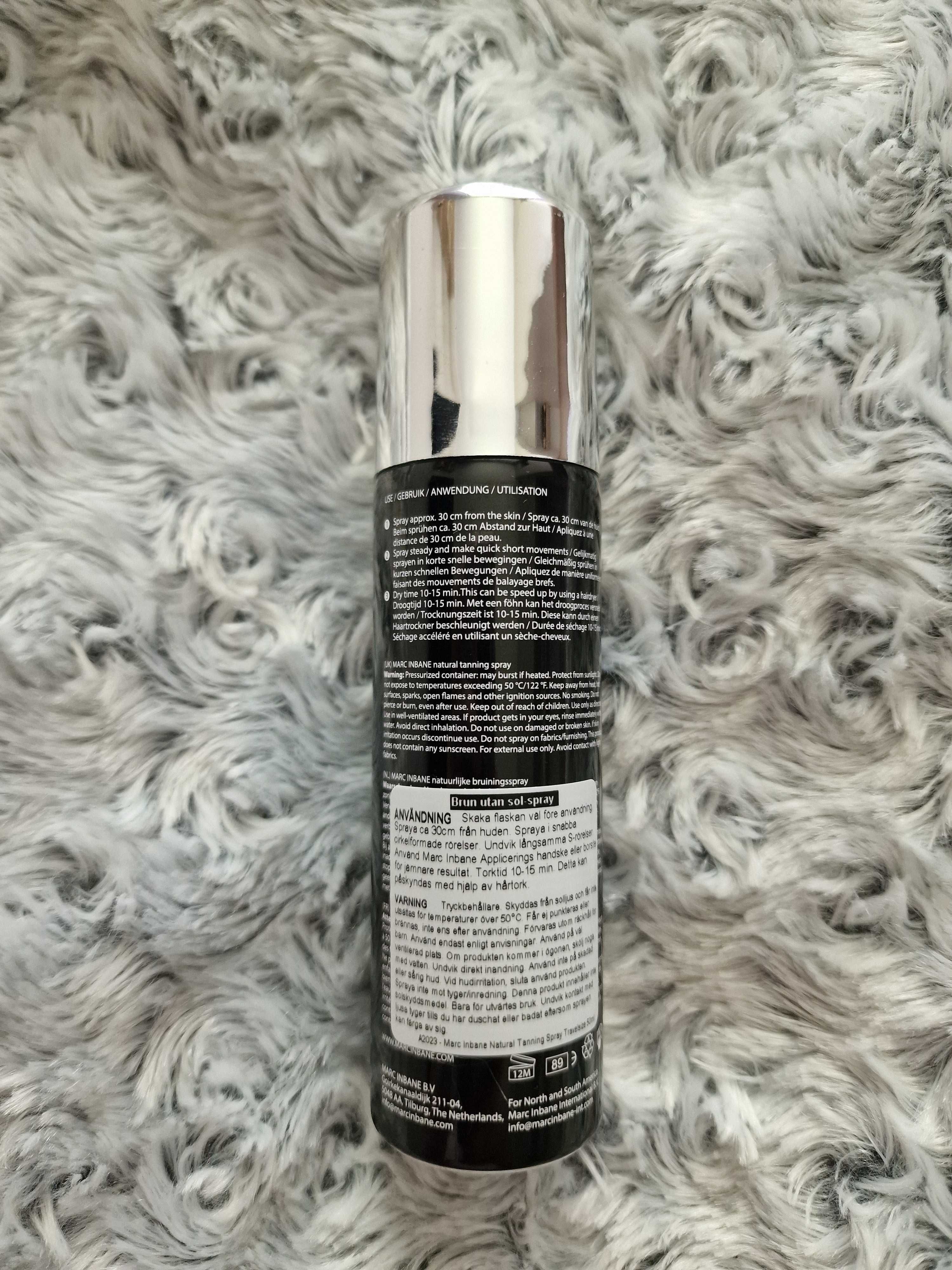 Samoopalacz w sprayu Marc Inbane Natural Tanning Spray 50 ml
