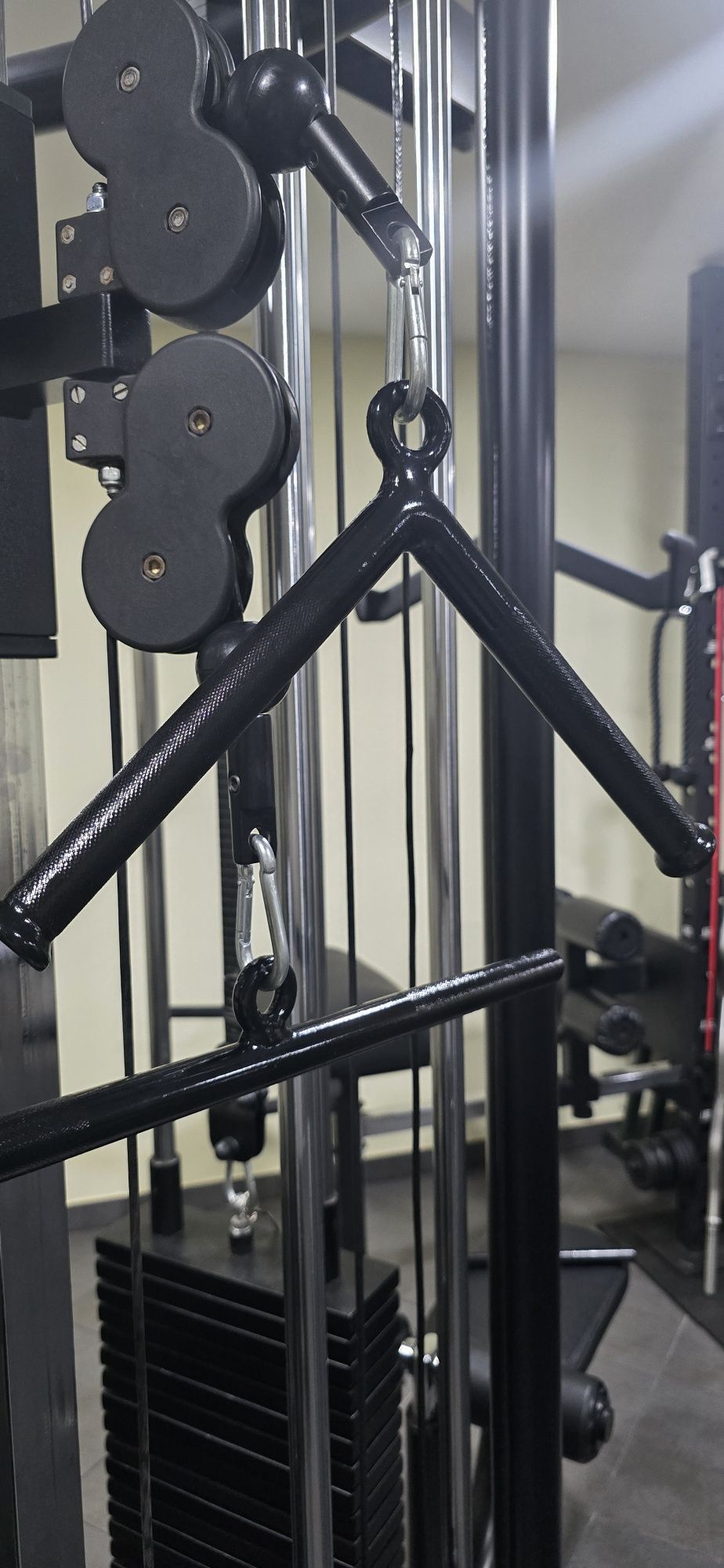 Barra para triceps e biceps