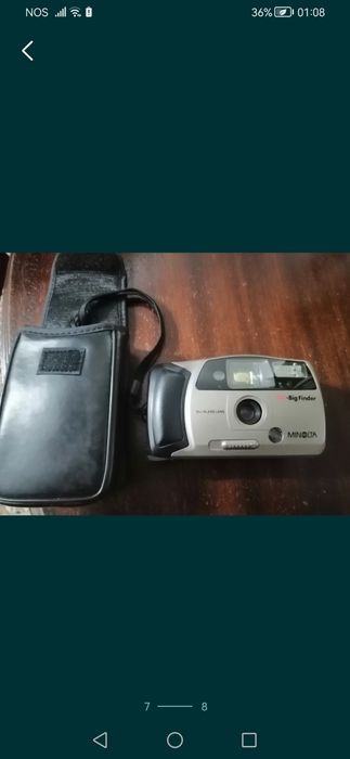 Máquina de filmar+maq. Tirar fotos+telefone fixo.