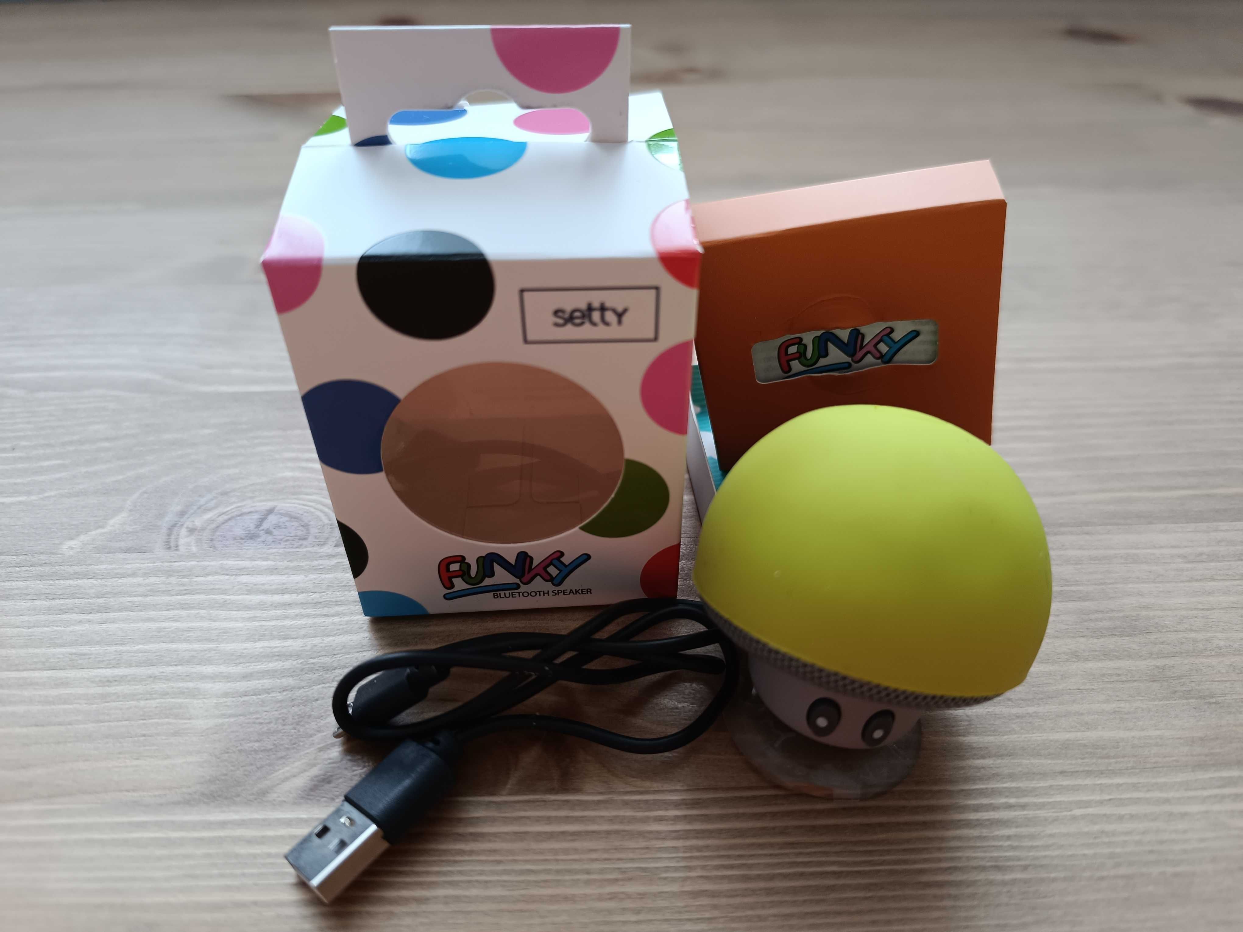Bezprzewodowy głośnik BT SETTY Funky Bluetooth Speaker zielony