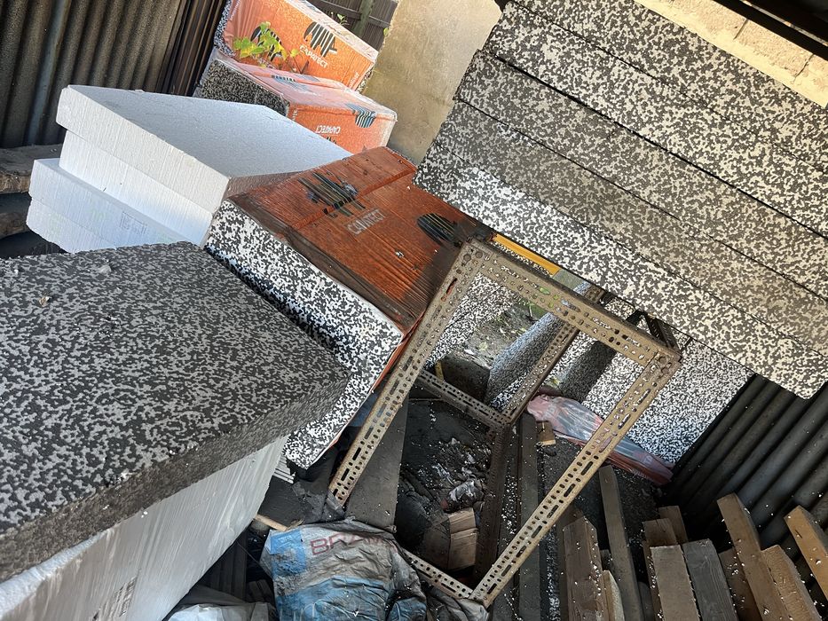 Styropian 10cm dach podłoga