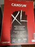 Bloco Canson XL Oleo e Acrilico