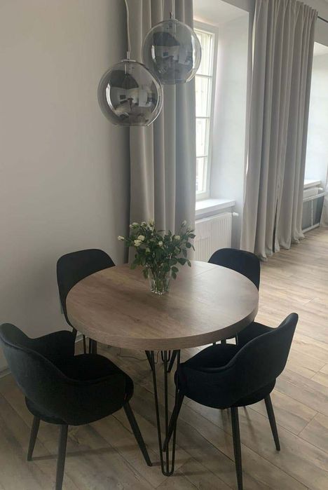 Stół okrągły, rozkładany, 20 kolorów blatów