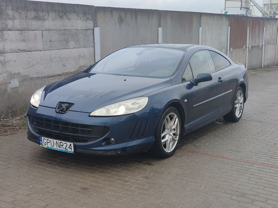 Peugeot 407 Coupé  2.2 benzyna BI-ksenon , podgrzewane fotele alufelgi