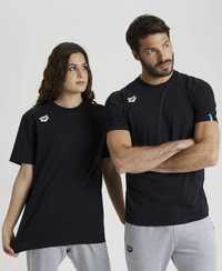 Koszulka T-Shirt sportowy bawełniany Arena Unisex Panel Black R.xxl