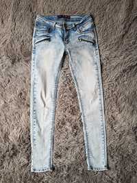 Spodnie jeansowe dla dziewczynki roz 36