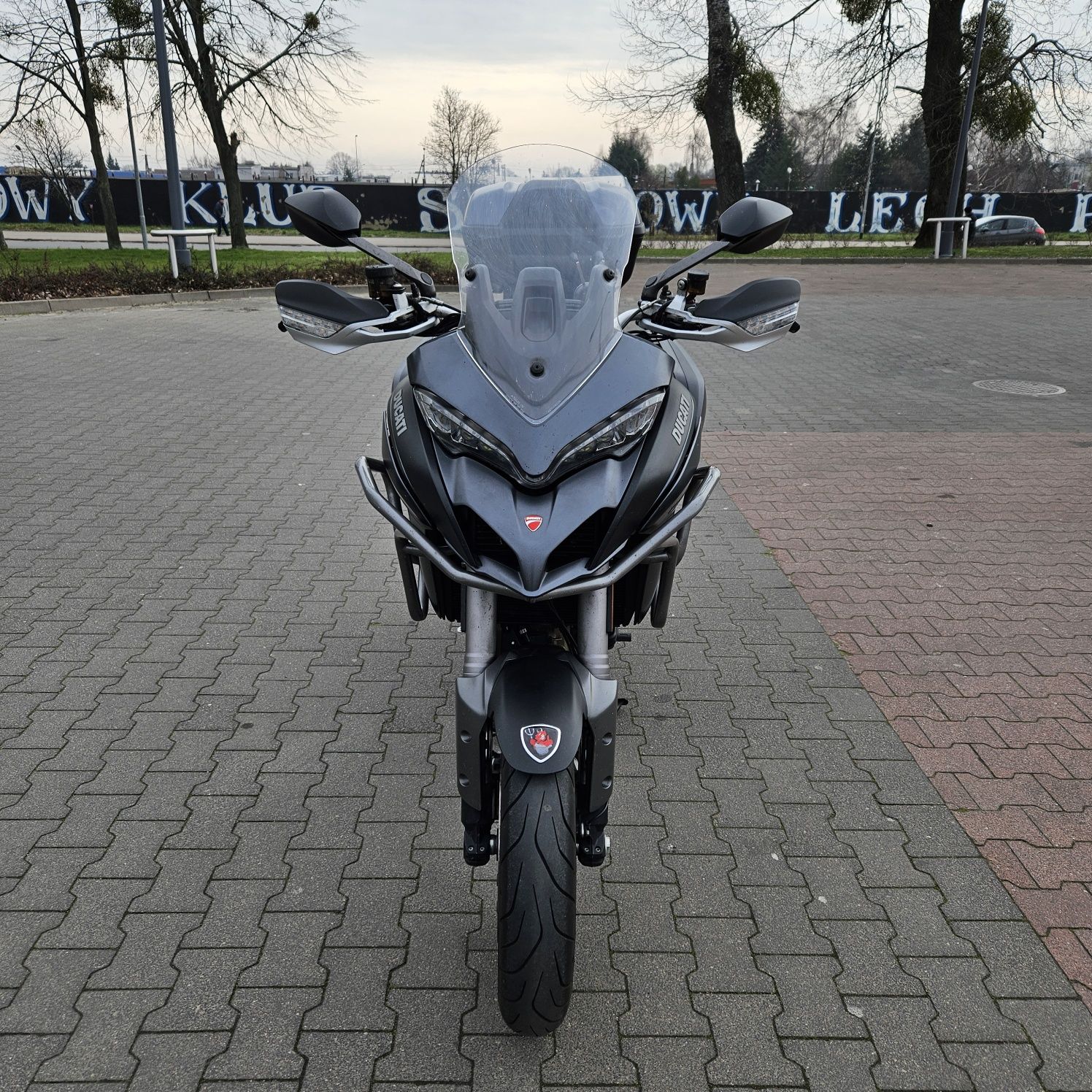 Multistrada 1260 s po dużym serwisie.