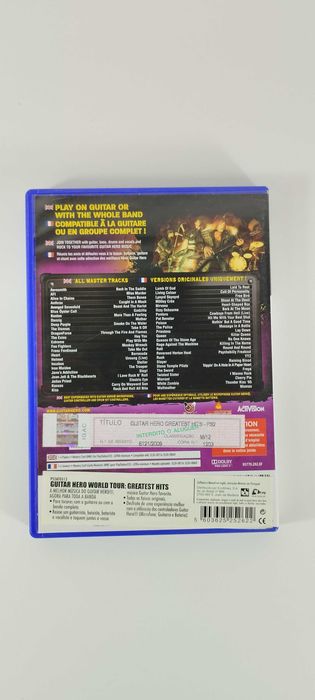 Guitar Hero: Greatest Hits - Playstation 2 PS2