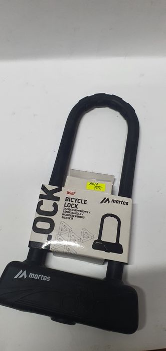 Zapięcie rowerowe typu U-Lock martez.