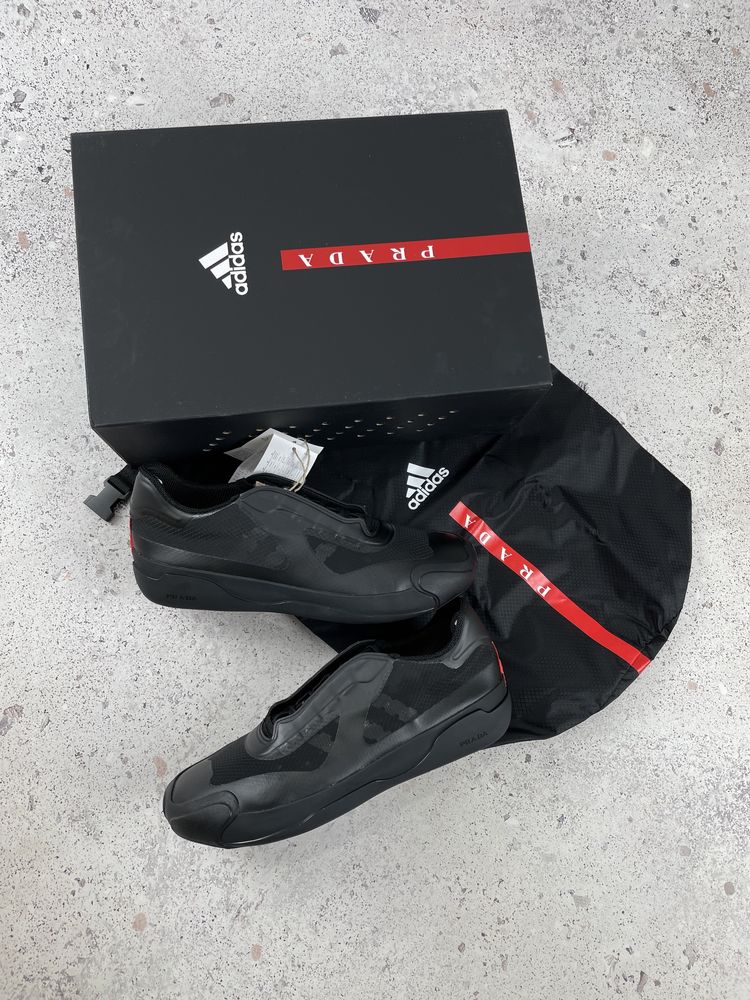 Adidas x Prada Luna Rossa 21 Black Sneakers Unisex кросовки Оригінал