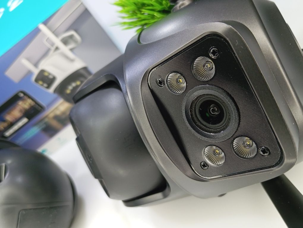 ‼️Распродажа‼️8MP Уличная поворотная Беспроводная Айпи IP камера 1080.