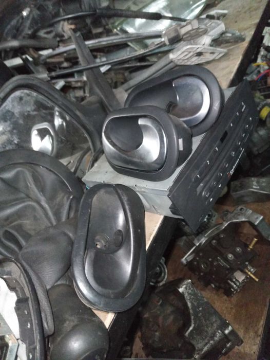 Ручка замок Renault Megane II 2 Рено Меган 2 ручки внутрішня зовнішня