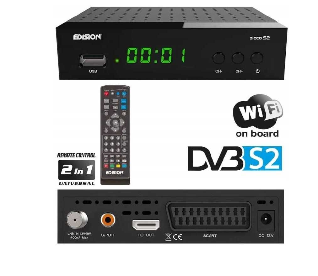 Dekoder Edision Picco S2 DVB-S2