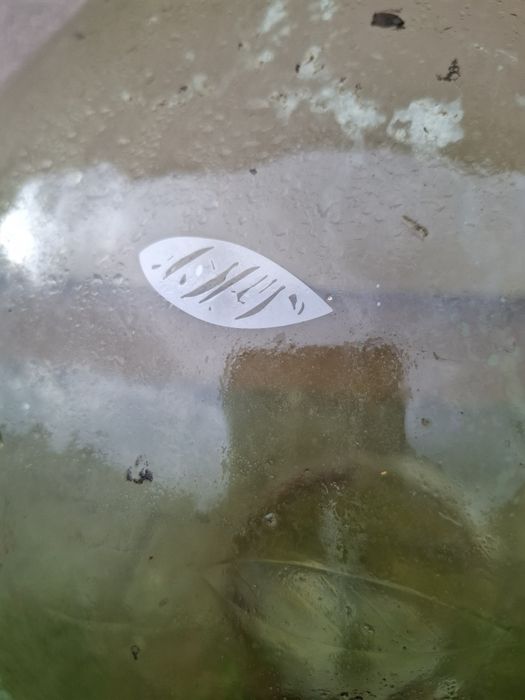 Butla balon na wino 40+litrów  prl oliwkowa