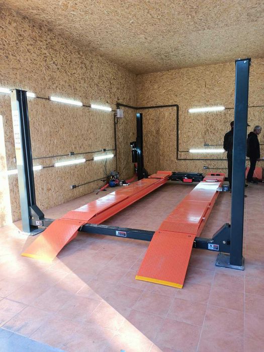 Підйомник для СТО 4-стоїчний 5.5т Well Kraft 4150 під розвал сходження