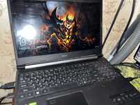 Игровой набор ноутбук Acer aspire 7, монитор Acer 180гц, мышь, клавиат