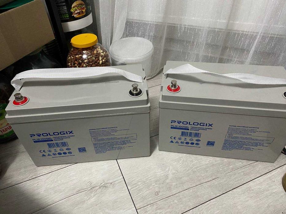 Нові аккумулятори ProLogix 12V 100AH