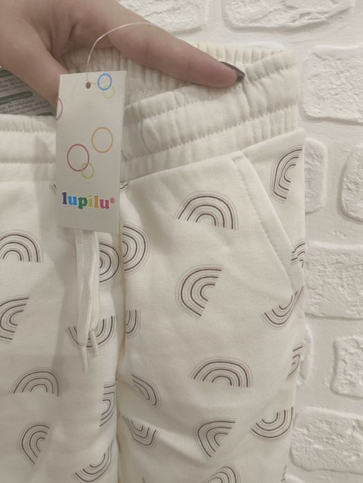 Штани дитячі флісові, бренд Lupilu