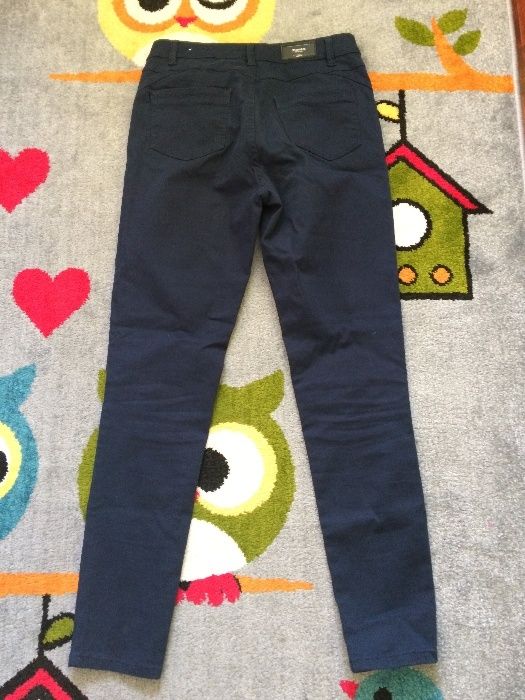 Spodnie firmy Promod typu push up granatowe rozm. M 38