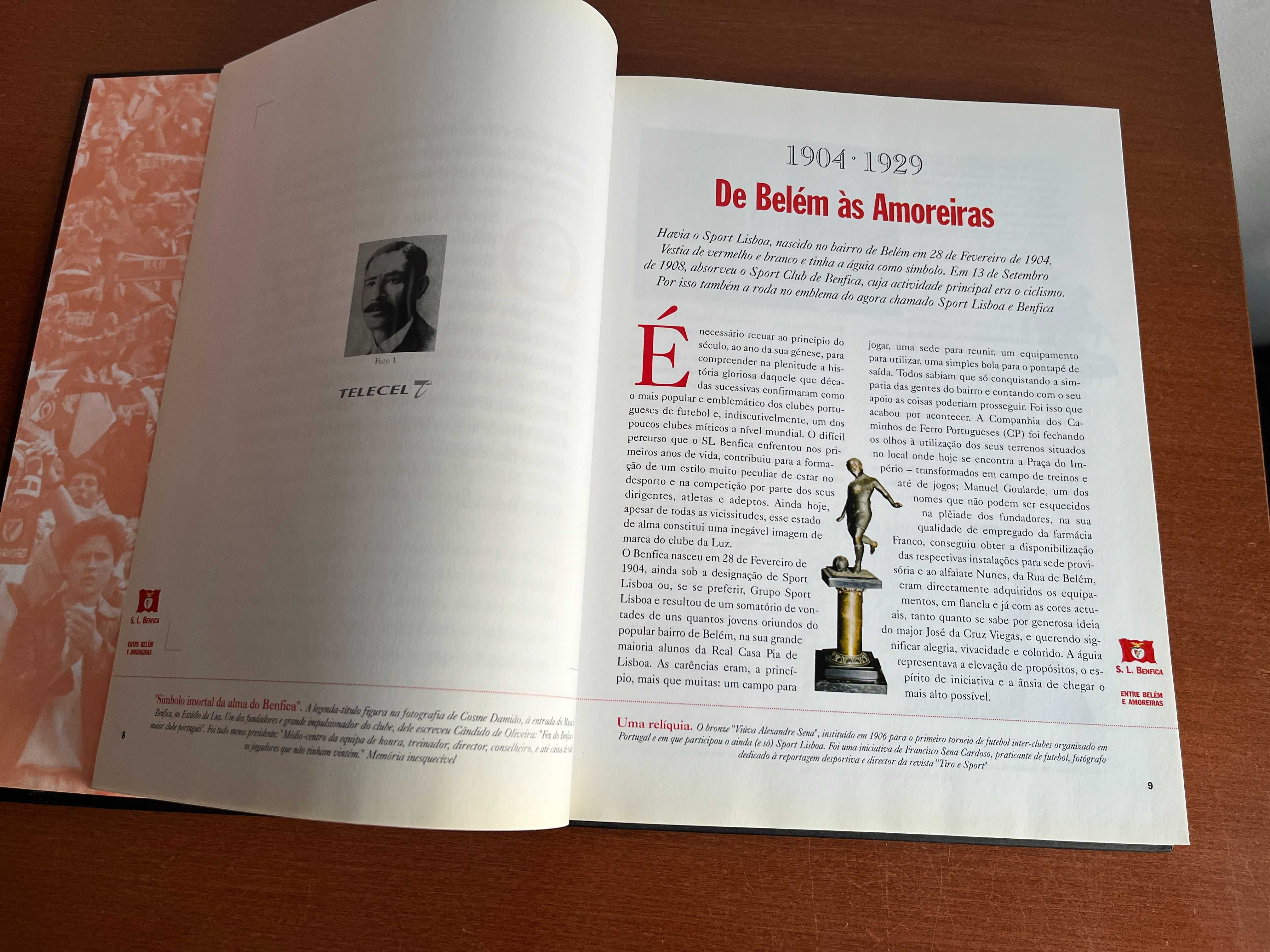 Livro de Ouro - S.L. Benfica - Diário de Noticias