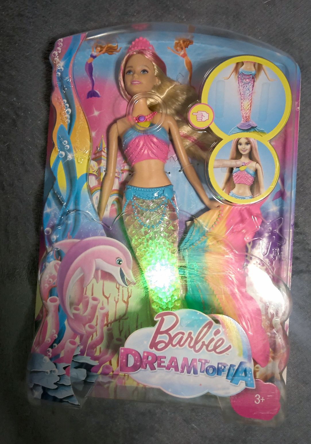 Lalka barbie dreamtopia syrena syrenka