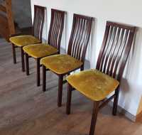 Krzesła drewniane 6 szt do jadalni, do stołu