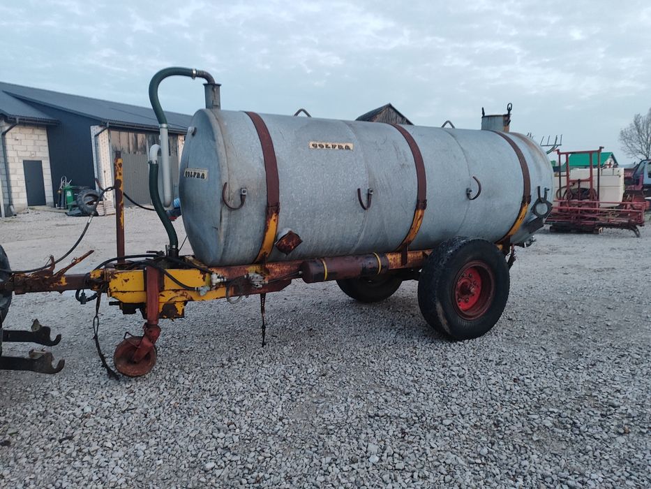 Beczkowóz asenizacyjny 6000l beczka