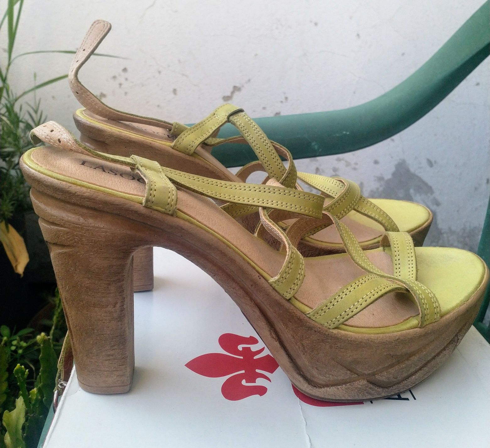 NOWE sandały Lasocki platformy obcas 39 40