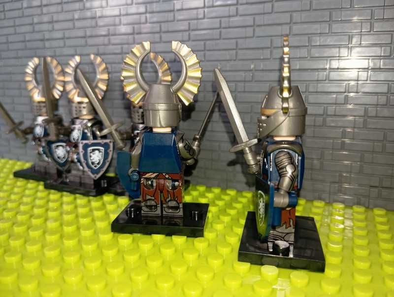 Zestaw 5szt Figurki Rycerz Paladyn Knights kompatybilne z LEGO Castle