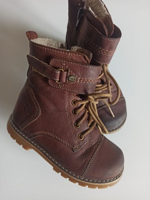 Buty zimowe Lasocki kids dla chłopca 25 brązowe