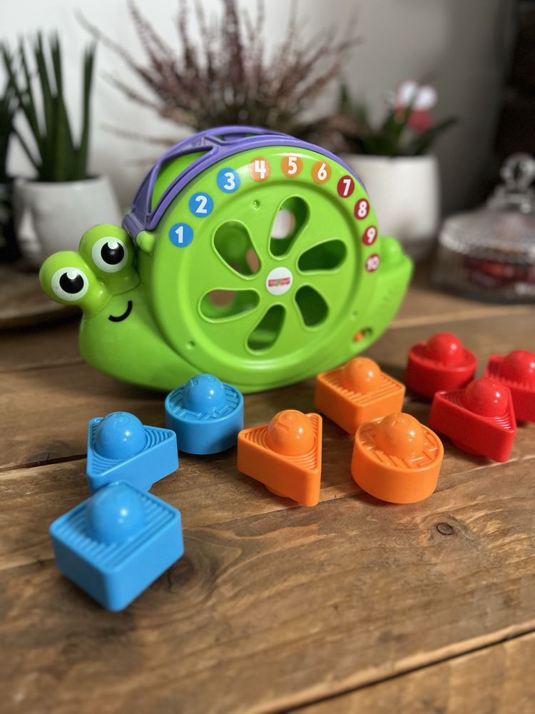 Śpiewający ślimak sorter Fisher Price