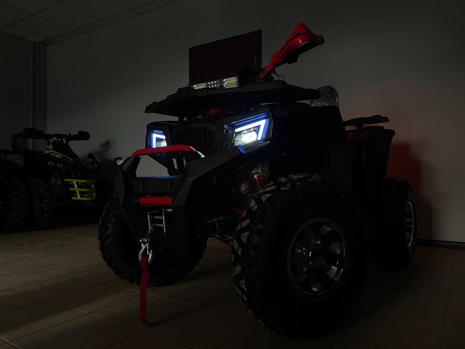 DUŻY QUAD 250cc Pelikan Nero Wyciągarka hak alufelgi LEDY raty dostawa
