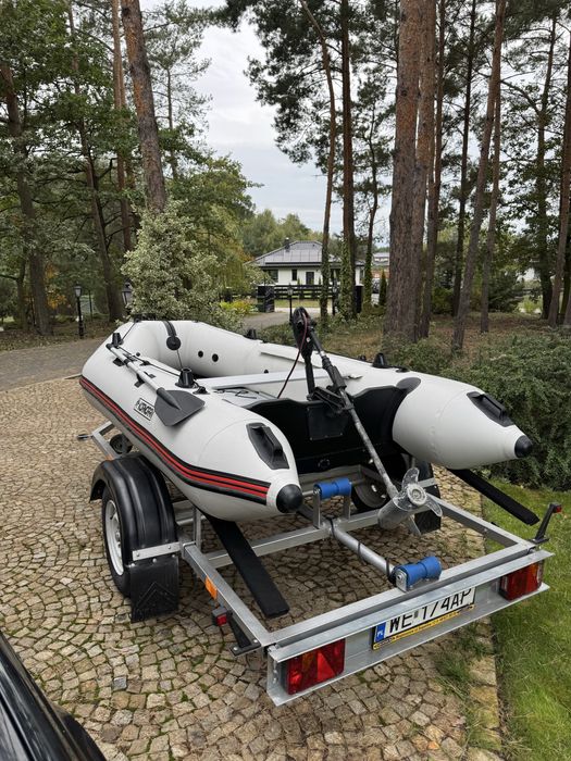 Ponton Kormoran 330 + silnik + akumulatory