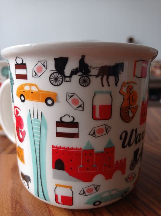 Kubek Folk 350 ML - WARSZAWA Folkstar nowy