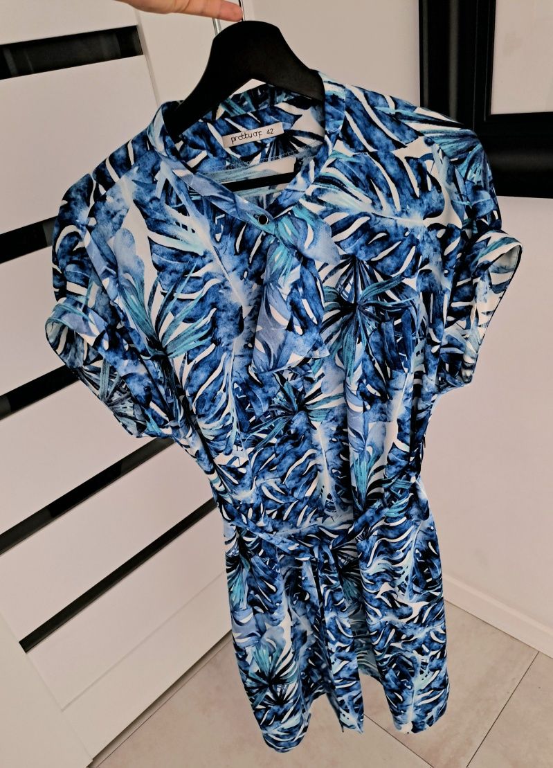 Wzorzysta sukienka Pretty One 42 XL