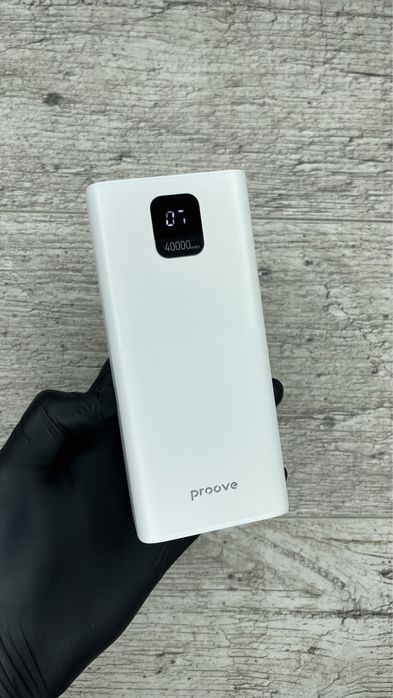 Потужний павербанк для ноутбука Proove Giant 40000 mAh 100w пруве