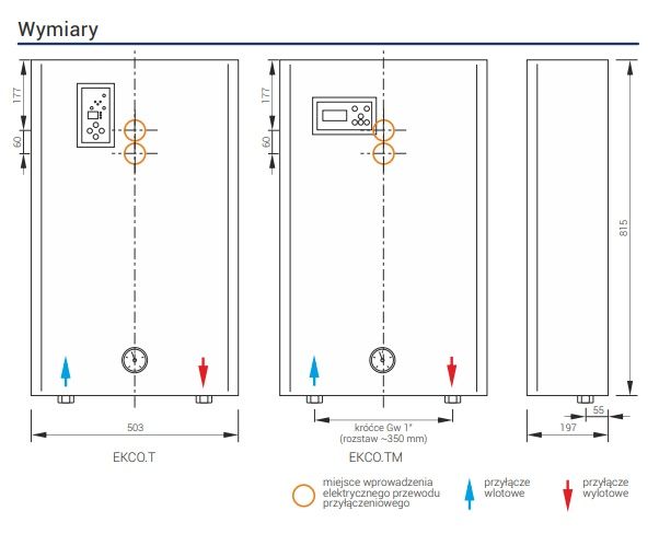 KOSPEL Kocioł dużej mocy EKCO.TM-42 - 42kW
