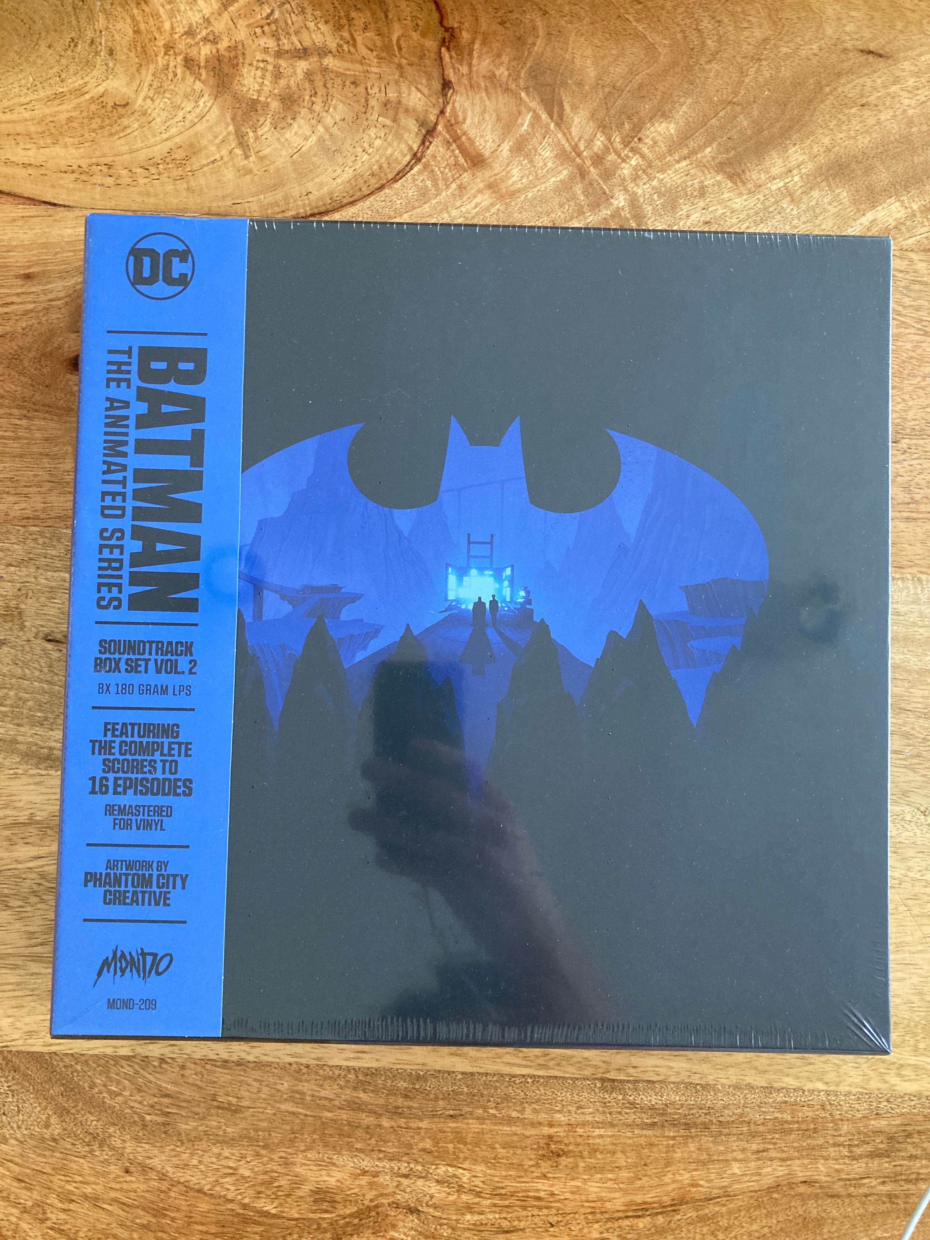 Batman The Animated Series 8XLP Soundtrack VOL II (8Xvinyl) Box Set