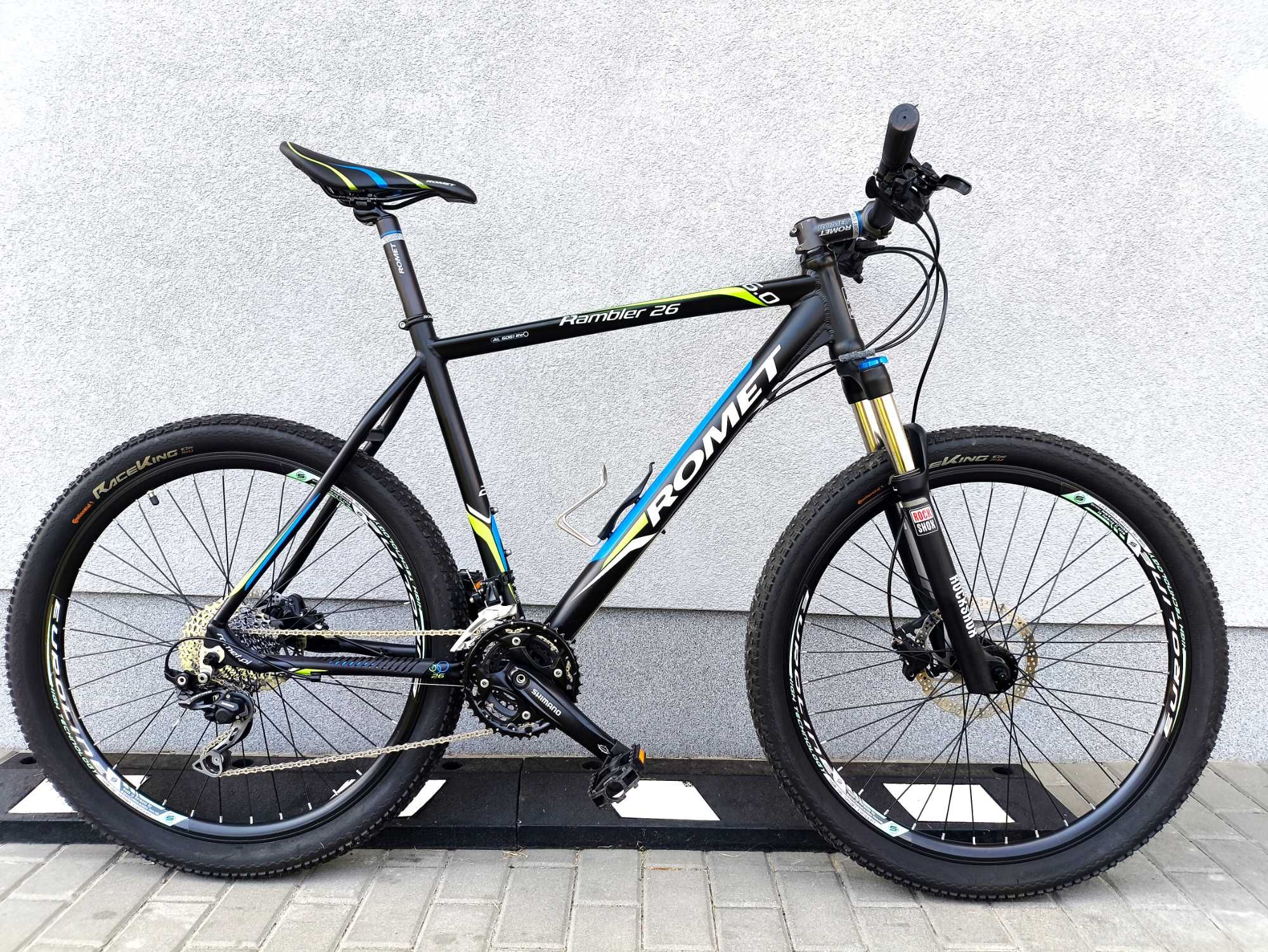 Romet Rambler 6.0 Rock Shox XC Shimano DEORE Hydraulika + Dokumenty