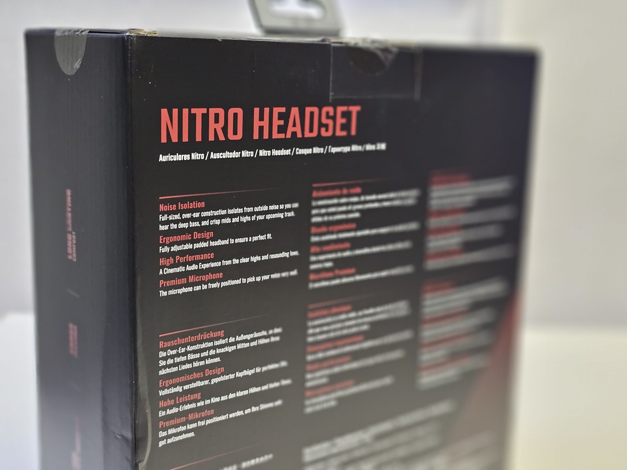 Auscultadores Gamming Acer Nitro