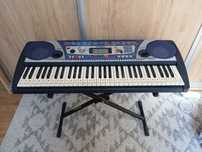 Keyboard Yamaha PSR-260 Zasilacz Stojak Komplet