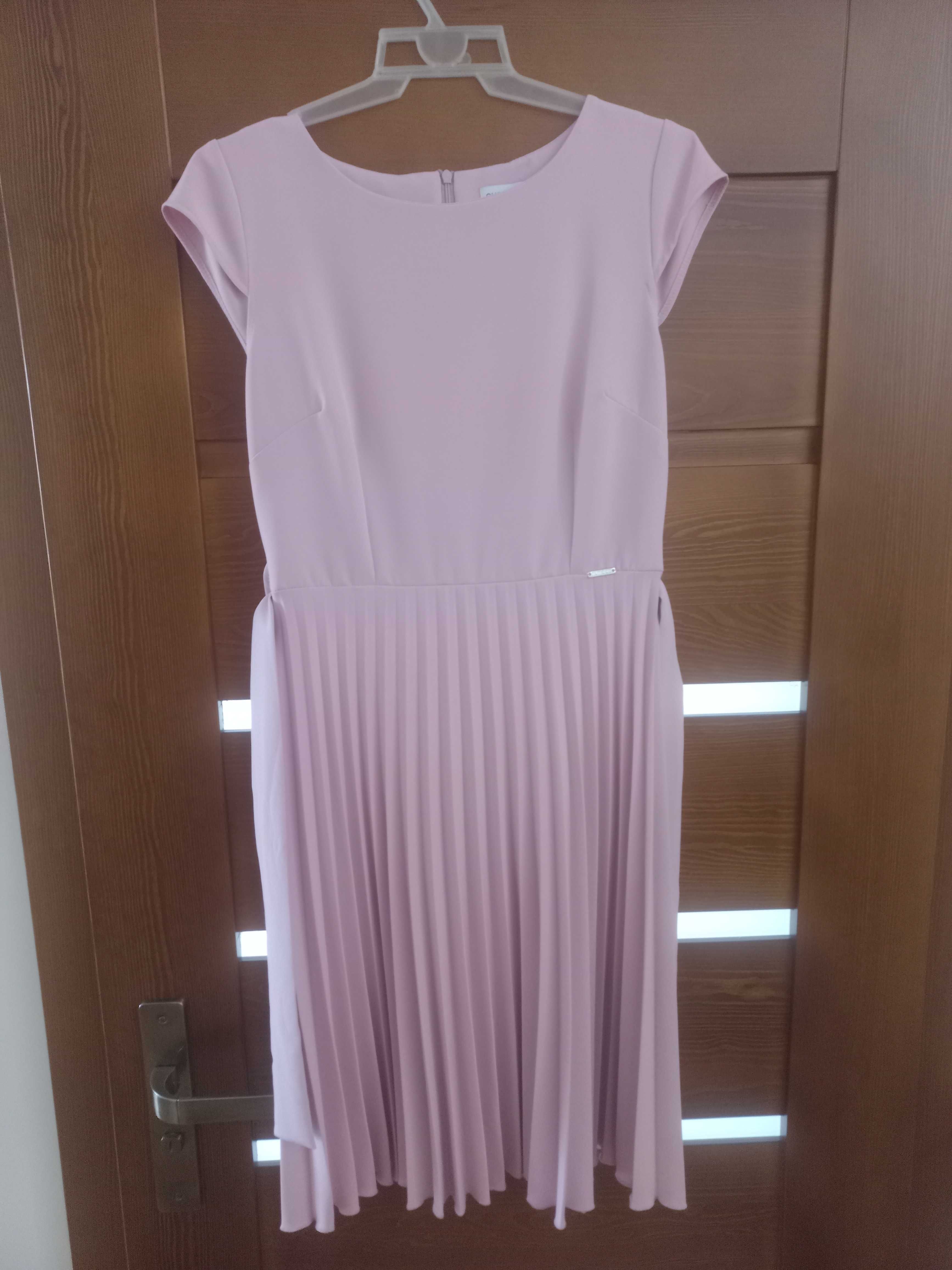 elegancka sukienka, komunia chrzest numoco M