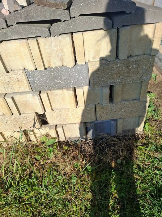 OKAZJA!!!  Kompletne ogrodzenie z kamienia łupanego JONIEC