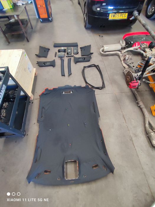 Interior preto Audi S3 8L